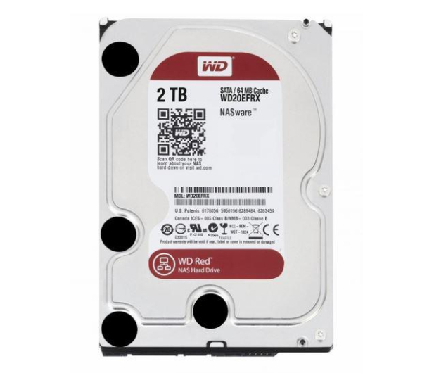 WD RED 2TB 5400obr. 64MB - 103164 - zdjęcie 2